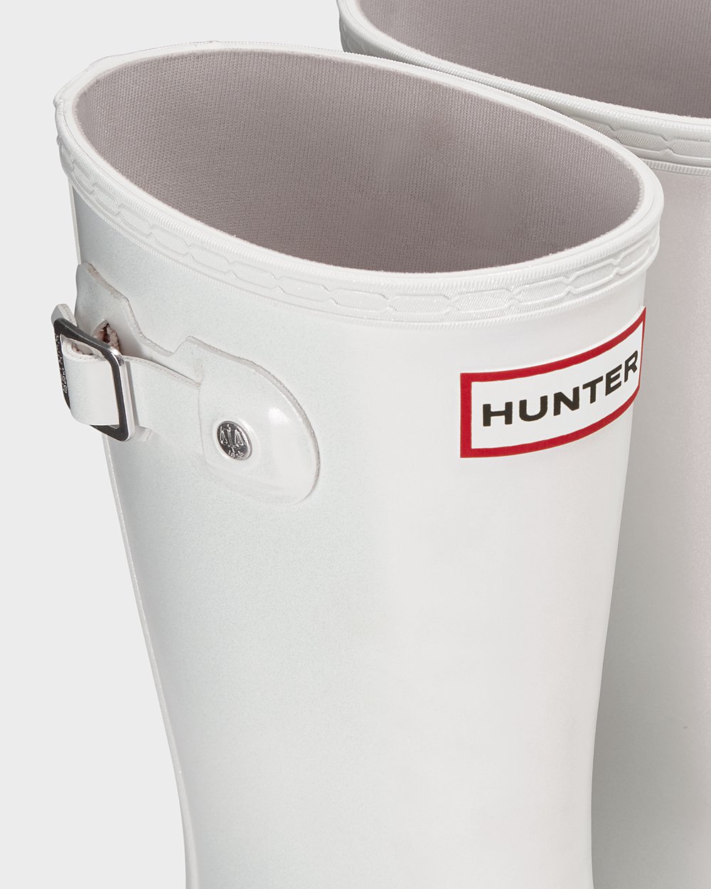 Hunter Original Big Nebula Rain Boots - Cheap Online Kids Silver - CDIHAM260